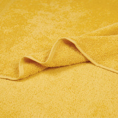 Hanorix 100% Cotton Large Size Bath Towel 450 Gsm | Soft Bath Towel For Men & Women Ultra Absorbent Cotton Towel Soft & Absorbent Towel (Yellow)
