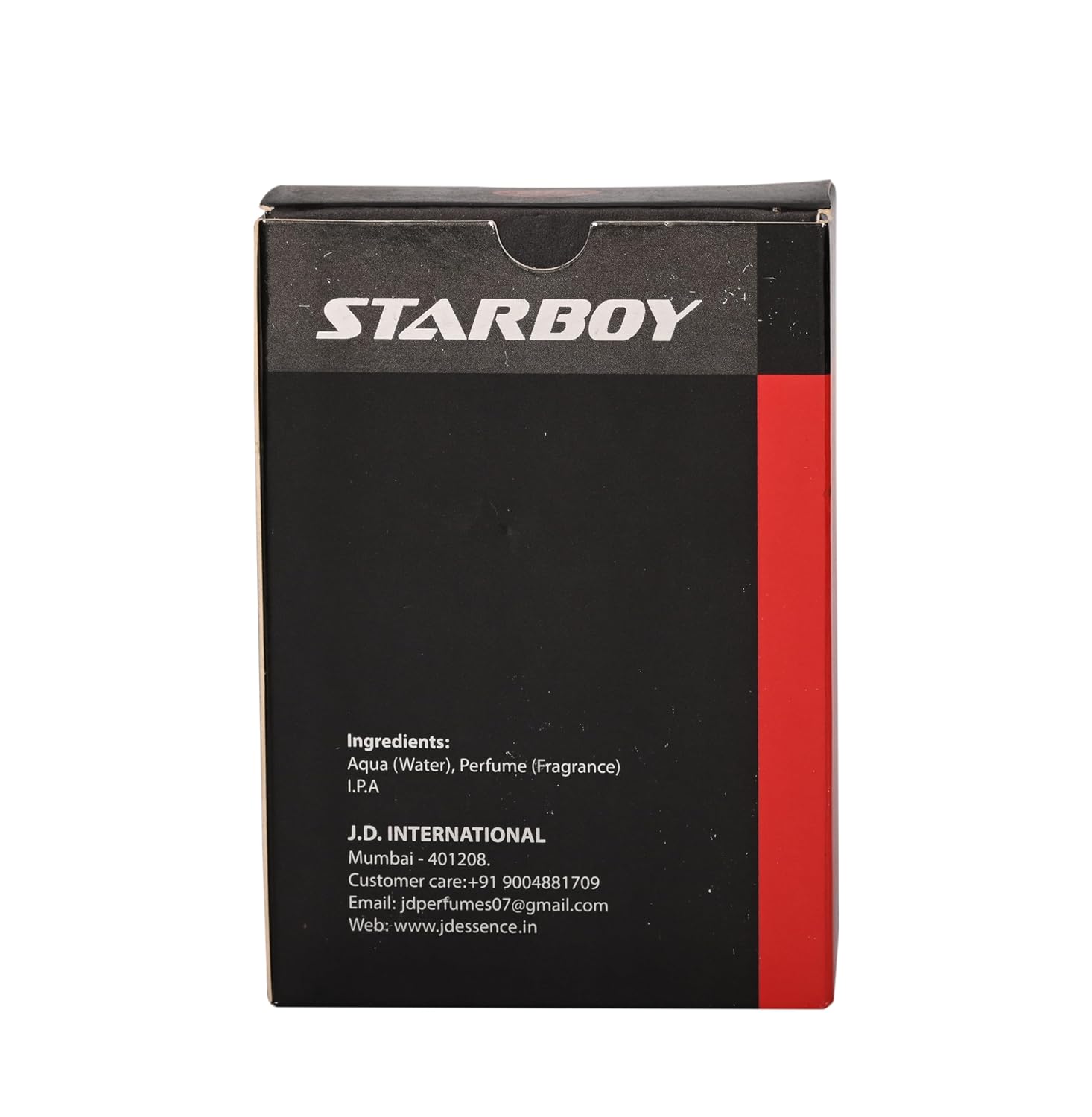 JD International Star Boy Black Apparel Unisex Perfume With Long Lasting Fragrance - Pack Of 2 X 30ml, 1.02 Fl.oz. Each | Perfume For Men & Women