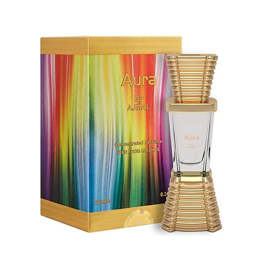 Ajmal Aura Cp Concentrated Perfume Attar 10ml 0.3 Fl.oz. |  Free From Alcohol | For Unisex