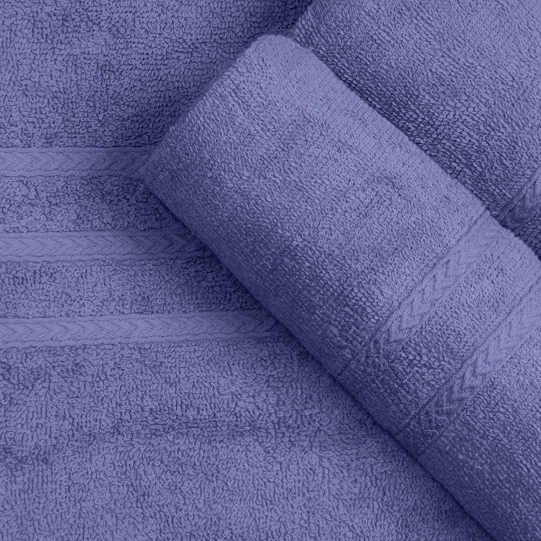Troveo Super Soft Cotton Hand Towels 400 Gsm | Super Absorbent Multipurpose Hand Towel For Home Gym Workout Traveling Running & Kitchen (Midnight Blue) - Pack Of 2