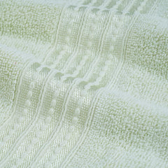 Micro Cotton Remy Basel Luxury Terry Cotton Bath Towel 550 Gsm | Super Comfortable 100% Long Staple Cotton Bath Towel (Spring Green)