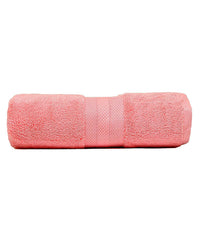 North Field Bath Towel 1000 Gsm | Extra Soft & Absorbent, Durable Bath Towel (Pink & Maroon) - Set Of 2