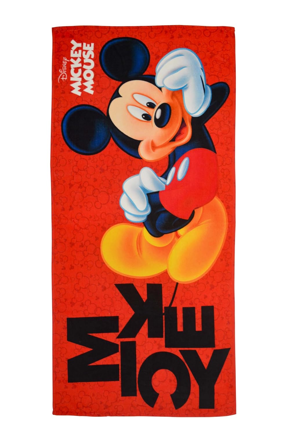 Athom Living Mickey Mouse Kids Cotton Bath Towel 300 Gsm | Superhero Themed Soft & Absorbent Towel