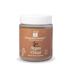 The Ancient Remedy Arjun Chaal Power, 100% Natural & Pure Herbal Arjun Ki Chaal Powder For Men & Women Supports Heart Health, Promotes Good Cholesterol | 110gm 0.2lbs