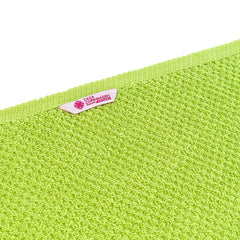Casa Copenhagen Egyptian Cotton Waffle Large Size Bath Towel 500 Gsm (Lime Green)