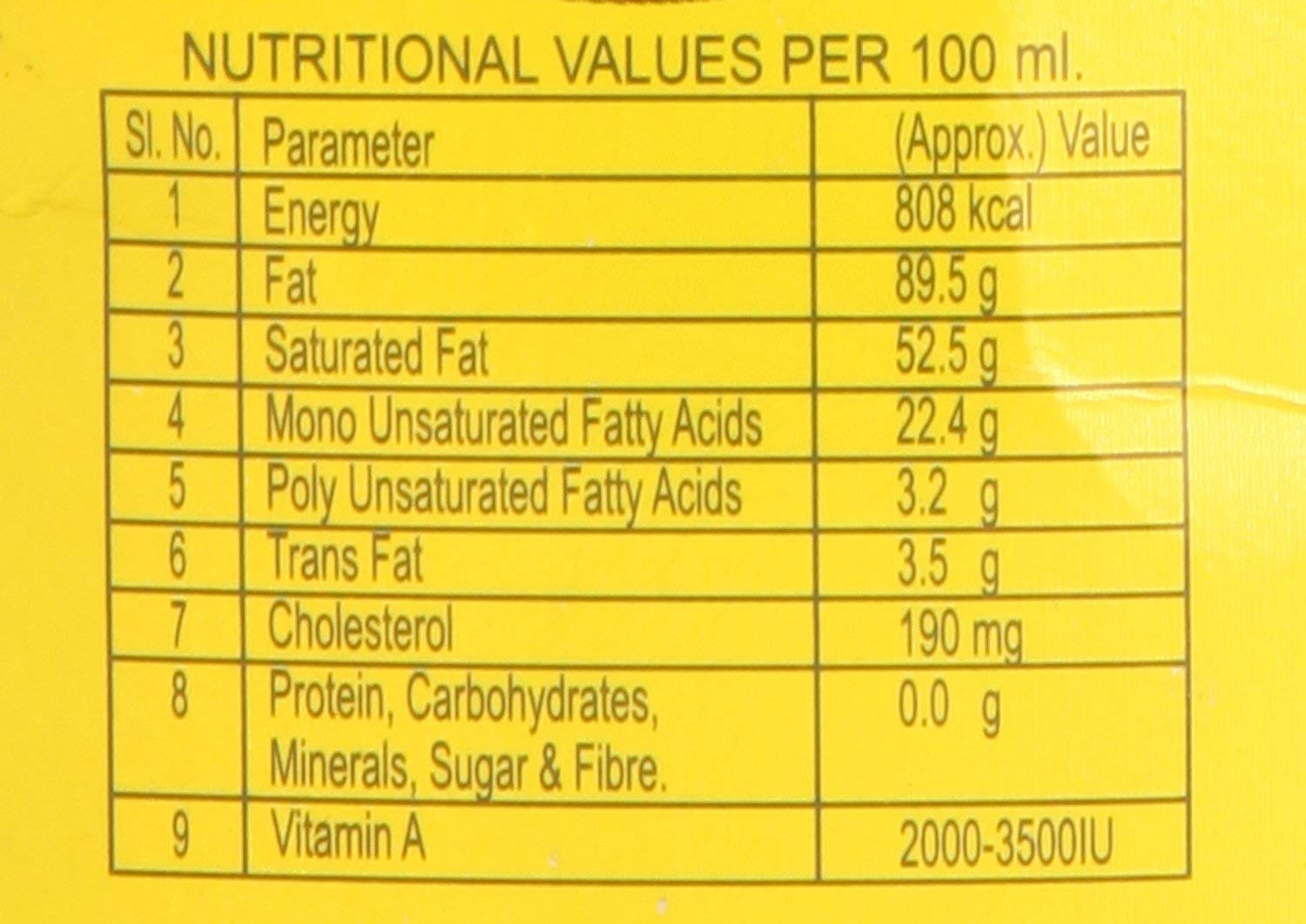 100% Pure Rich Desi Ghee By Milkfood | Good Source Of Protein Fiber Healthy Pure Danedar Cow Ghee | (1 Litr) 33.8 Ounce | Box Pack
