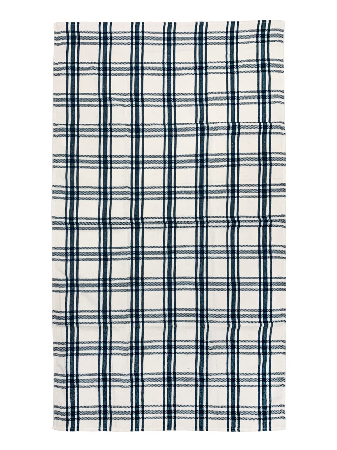 Athom Living Premium Cotton Light Weight Quick-Dry High Absorbent Cotton Bath Towel 250 Gsm, (White)