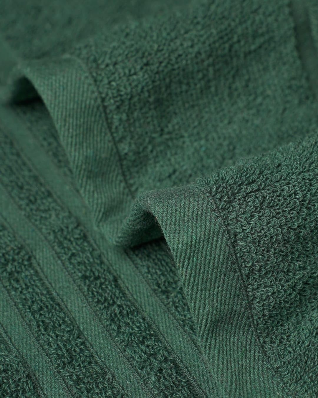 Meraro Cotton Bath Towel 500 Gsm | Large Size Towel For Home Salon, Spa, Gym Beach- Soft & Absorbent Towel (Green)