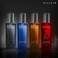 Villain Rebel Luxury Perfume Gift Set For Men 4x 0.6 Fl.oz. Men Fragrance Set | Perfume Combo