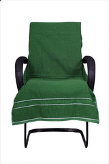Lrsdaa 100% Cotton Single Large Ultra Soft Chair Towel 550 Gsm (Green)