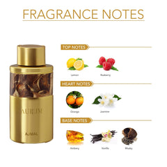 Ajmal Women Aurum Fruity Perfume 10ml | For Unisex 0.3 fl.oz.