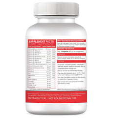 Saint Ayurveda Daily 21 Multivitamin For Men & Women With All 13 Vitamins, Minerals & 5 Powerful Herbs | 60 Capsules , 100gm 0.2lbs