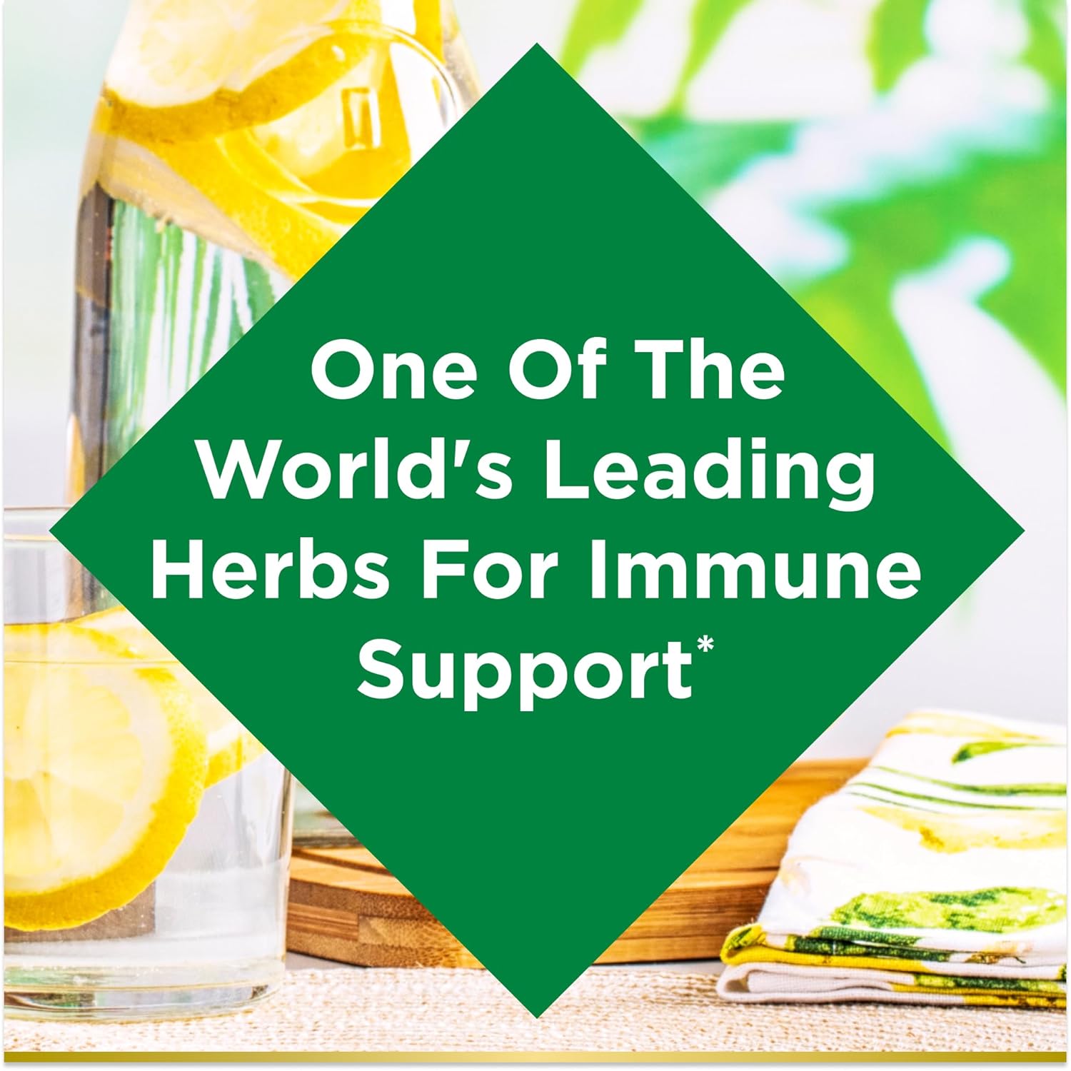 Nature's Bounty Echinacea, Support Healthy Immune Function | 100 Capsules 150gm 0.3lbs