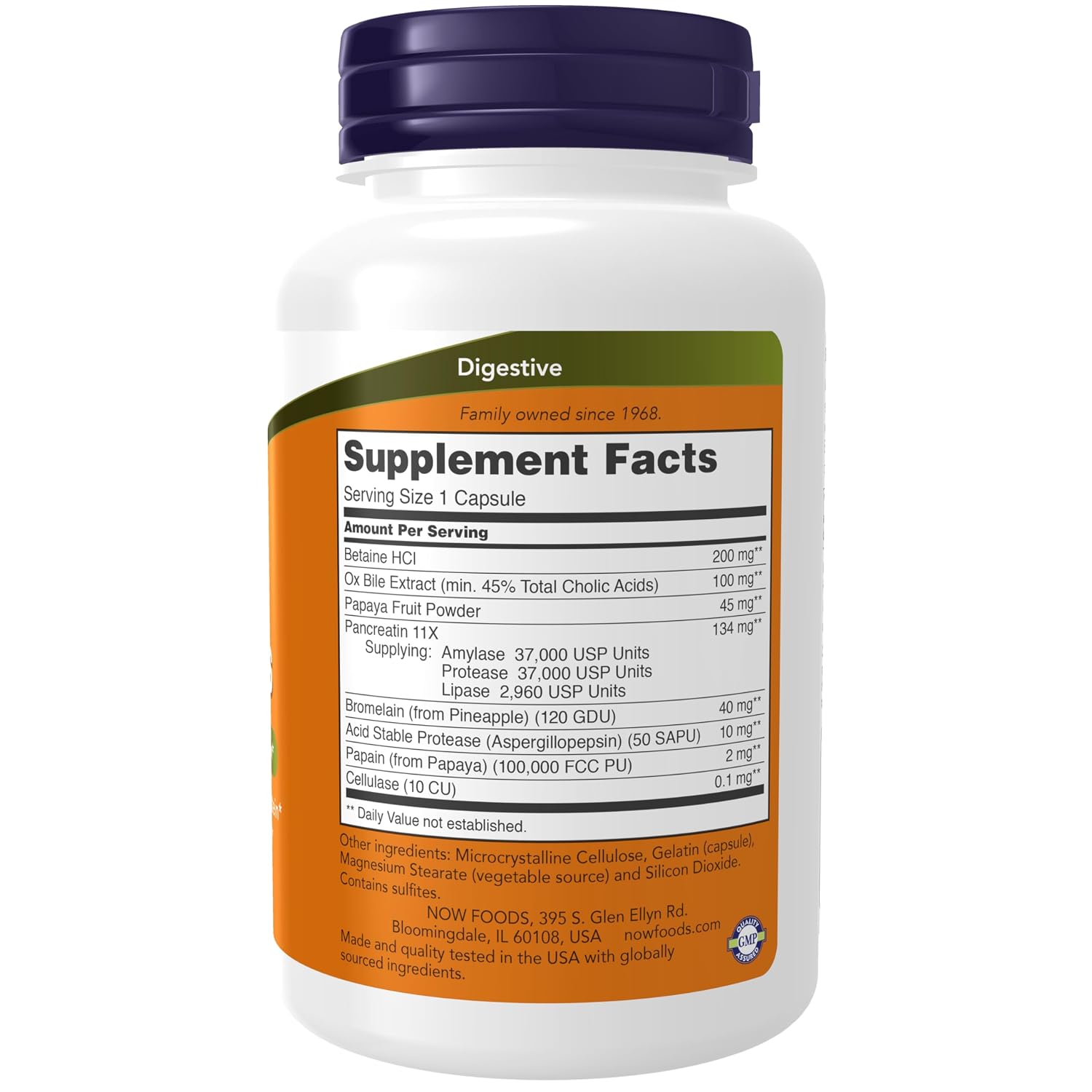 Now Foods Super Enzymes Support Healthy Digestions, Optimizes Nutrient Availability | 90 Capsules, 150gm 0.3lbs