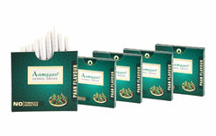 Aarogyam Herbals Tobacco & Nicotine Free Cigarette For Relieve Stress & Mood Enhance Of Smokers - 10 Sticks In Each Packet Paan Masala Flavour 5 Packets