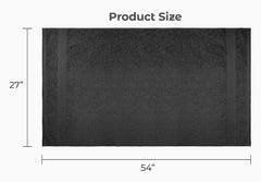 Softolle 100% Cotton Luxury Bath Towels 600 Gsm | Bathroom Bath Towel Eco-Friendly, Super Soft, Highly Absorbent Bath Towel Oeko-Tex Certified -Set Of 4 (Grey)