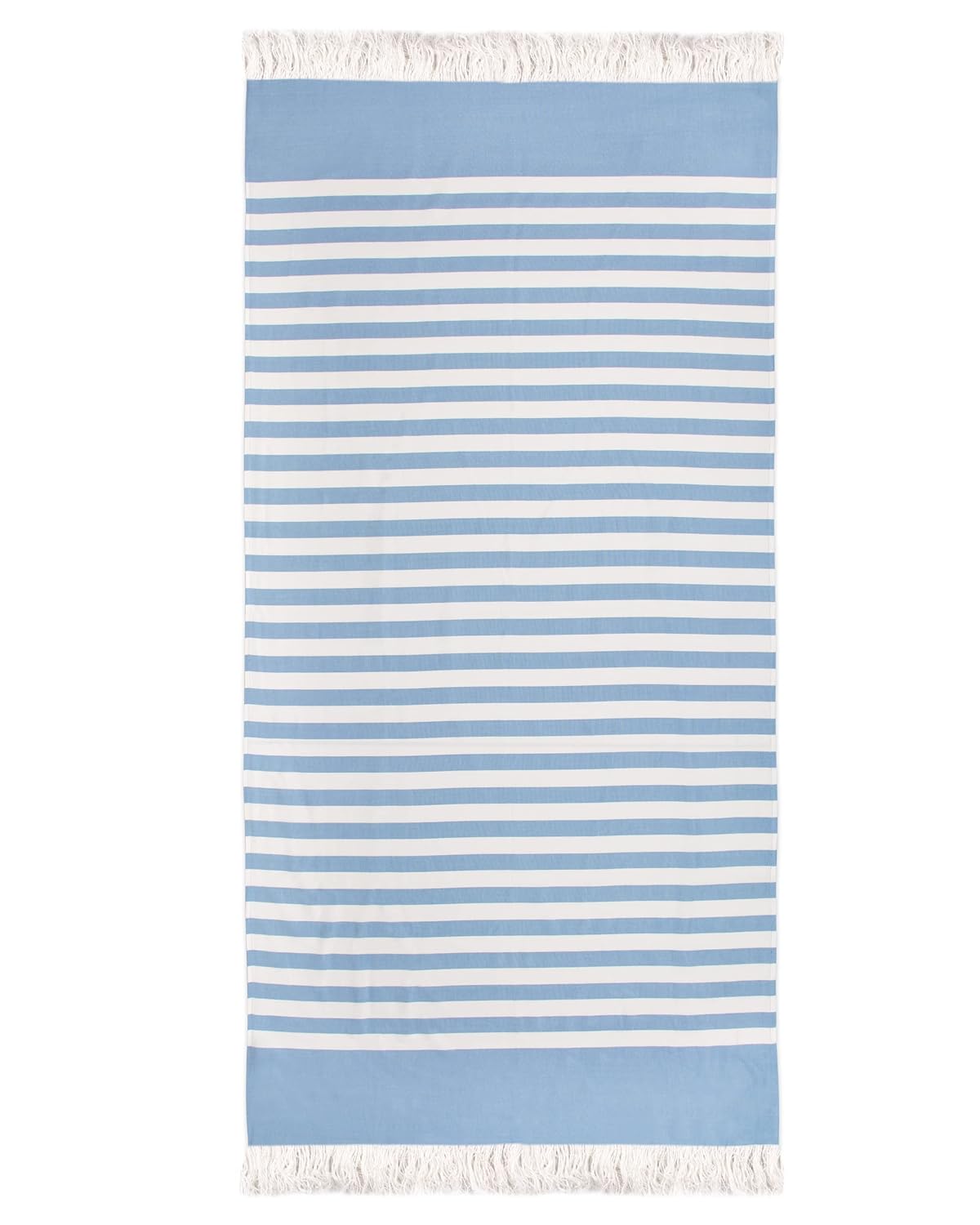 Mush 100% Bamboo Light Weight & Ultra-Compact Turkish Towel | Super Soft, Absorbent, Quick Dry, Anti-Odor Bamboo Towel (1, Muted Blue) - 250 Tc