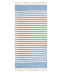 Mush 100% Bamboo Light Weight & Ultra-Compact Turkish Towel | Super Soft, Absorbent, Quick Dry, Anti-Odor Bamboo Towel (1, Muted Blue) - 250 Tc
