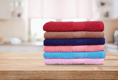 Ksc Shop Royal Cotton Hand Towel 750 Gsm - Set Of 6 (Multicolor)