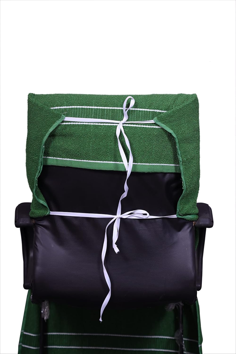 Vvip Home 100% Cotton Luxary Office Chair Towel 550 Gsm (Green)