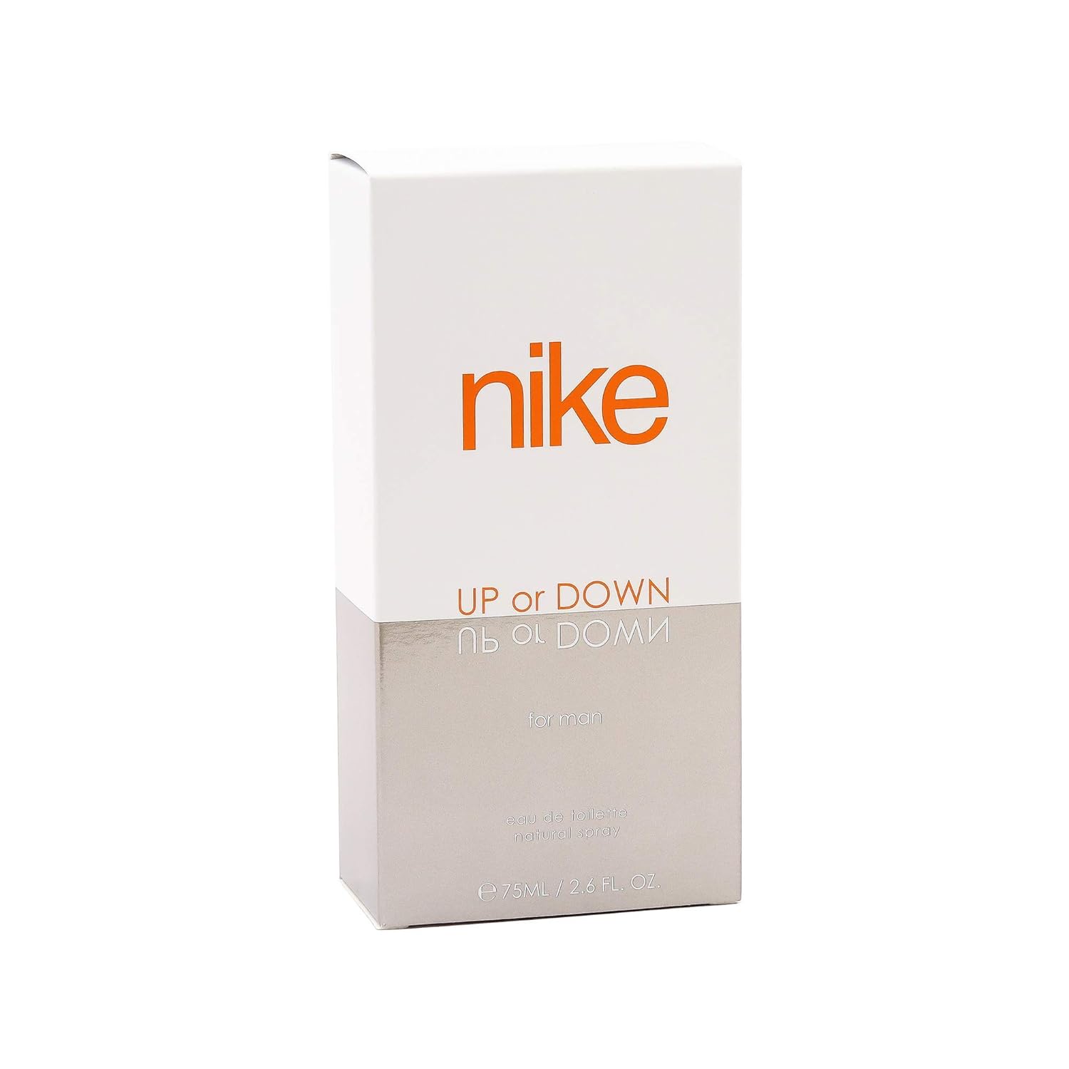 Nike Up Or Down Eau De Toilette Perfume Natural Spray 75ml 2.5 Fl.oz. | Long Lasting Fragrance For Husband Officewear Perfume