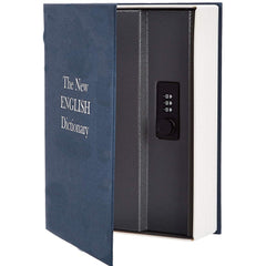Label Book Locker Dictionary Stainless Steel Hidden Safe Jewellery Box, Cash Locker For Home & Office (18 X 12 X 5.5 Cm) Colour - Multicolour, Lock Type - Combination