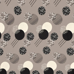 Cotton Elastic Fitted Printed Queen Size Double Bed Bedsheet With 2 Pillow Cover | 60 X 78 Inches, Black & White - Soft Touch, Wrinkle Resistant, Skin Friendly
