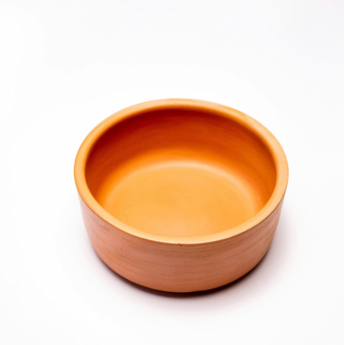 Exclusive Range Clay Serving Bowls Pack Of 2 - 1 Liters Each | Unglazed Terracotta Mud Clay Bowls For Soup Dessert Serving Yogurt