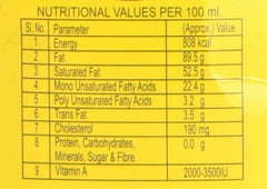 Premium Desi Cow Ghee By Milkfood | Good Source Of Protein Fiber Healthy Bilona Method Pure Desi Cow Ghee Perfect For Cooking | (1 Litr) 33.8 Ounce | Box Pack