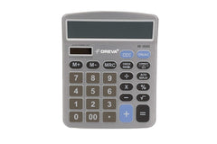 Oreva Solar & Desktop Calculator | Financial Office Computer Calculators Large Display | Standard Function And Aluminum Face | Big Sensitive Button (White)