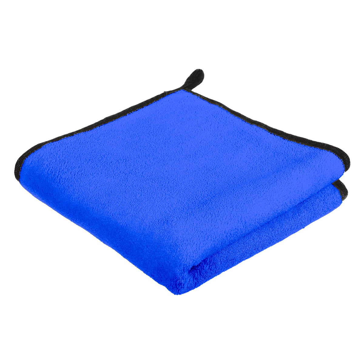 Kuber Industries Cleaning Towel 200 Gsm | Reusable Cleaning Cloths For Kitchen, Duster & Home Cleaning Towel Hanging Loop - Pack Of 1 (Blue)