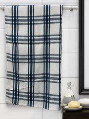 Athom Living Premium Cotton Light Weight Quick-Dry High Absorbent Cotton Bath Towel 250 Gsm, (White)