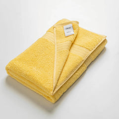 Ddecor Live Beautiful 100% Cotton Bath Towel 500 Gsm | Large Size Bath Towel Soft & Absorbent For Men & Women (Yellow)