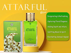 JD International Attarful Apparel Unisex Perfume With Long Lasting Fragrance - 100ml, 3.4 Fl.oz. | Perfume For Men & Women