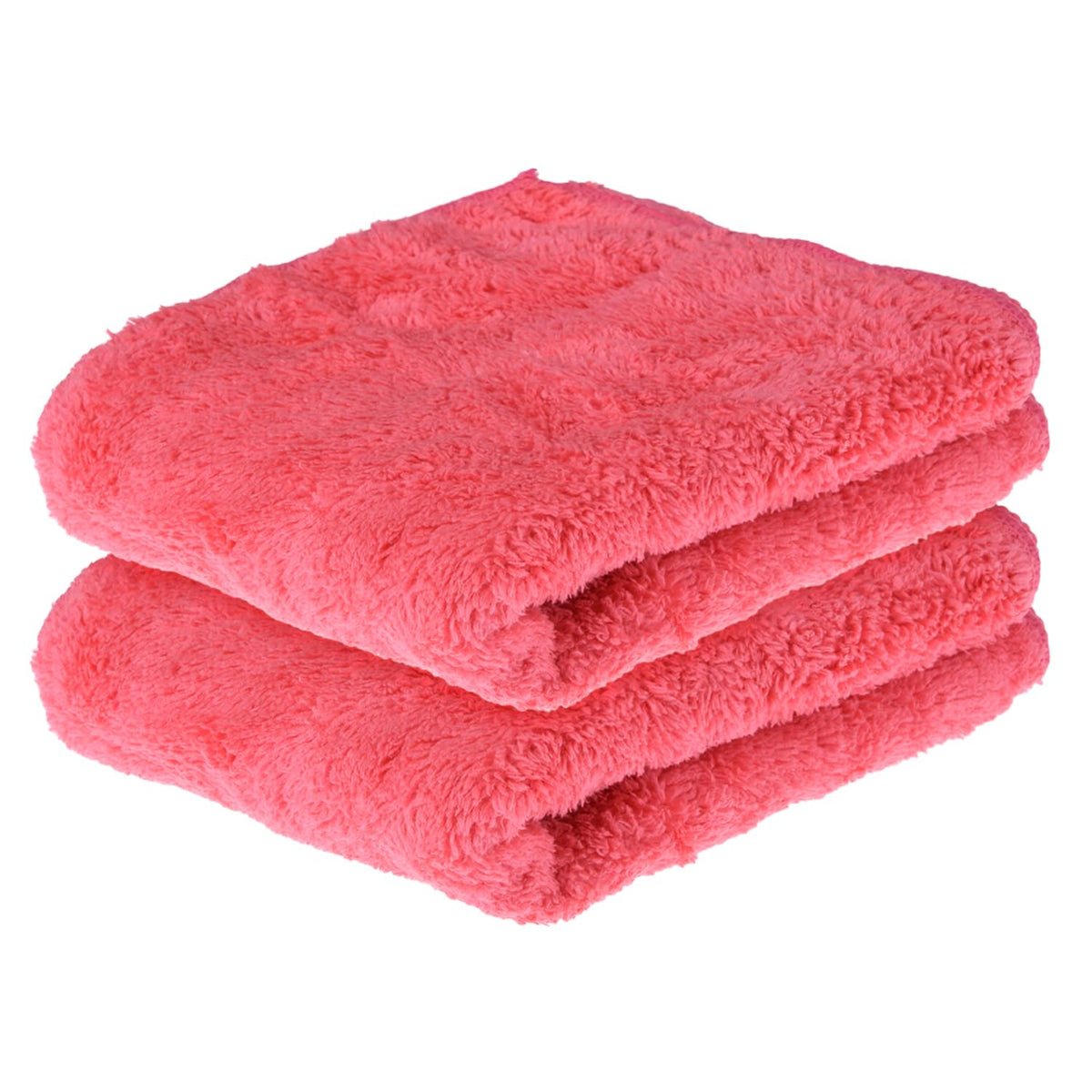 Kuber Industries Cleaning Towel 300 Gsm | Reusable Cleaning Cloths For Kitchen, Duster, Cleaning Towel (Dark Pink) Pack Of 2