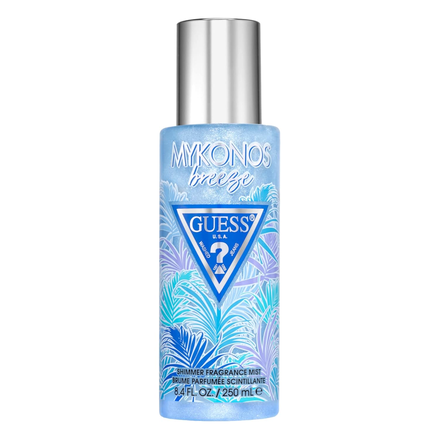 Guess Mykonos Breeze Shimmer Fragrance Body Mist For Women 250ml 8.4 Fl.oz. | Perferct For Gifing