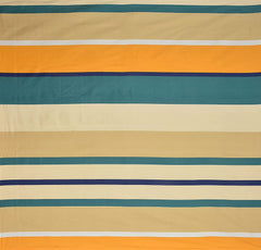 Queen Size Double Bedsheet With 2 Pillow Cover - Size 60 X 78 X 10 Inches, Multicolor | Cotton Elastic Fitted All Around Bedsheet - Breathable & Wrinkle Free