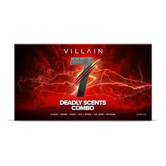 Villain 7 Deadly Scents Combo Trial Pack Of 7 X 0.27 Fl.oz. | Pocket Perfume For Men | Eau De Parfums