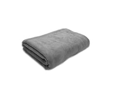 Black Gold The Finer Touch Oversized Microfiber Bath Towel 650 Gsm | Soft Quick-Dry Microfiber Towel For Men & Women (Grey)