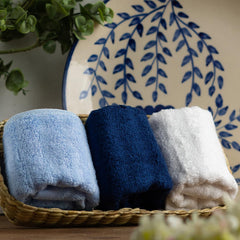 Mush 100% Bamboo Face & Hand Towel 1400 Gsm | Ultra Soft, Absorbent, Quick Dry Towels For Facewash, Gym, Pool, Sports, & Travel - Assorted (Pack Of 7)
