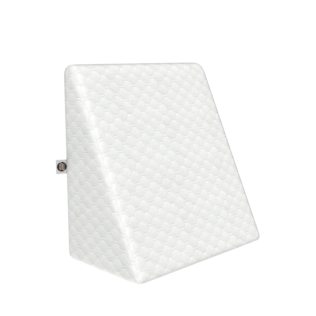 Wedge Pillow Memory Foam For Back Support, White - 18 L X 17.5 W X 10 H Inch | Wedge Cushion Pillow, Acid Reflux, Snoring, Gerd, Leg Elevation, Pregnancy | Multifunctional Bed Wedge Pillow