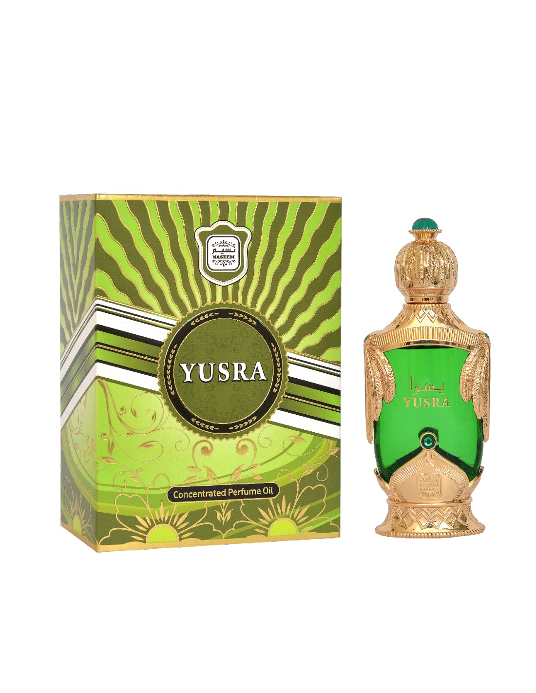 Naseem Yusra Concentrated Perfume Oil 20ml 0.6 Fl.oz. Unisex Fragrance | Long Lasting