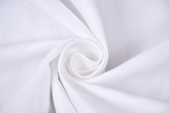 Glace Cotton Single Bedsheet With 1 Pillow Cover (89 X 57 Inches, White) | Long Lasting Durability & Comfort For Your Living Space