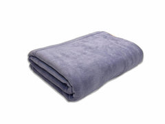 Black Gold The Finer Touch Oversized Microfiber Bath Towel 650 Gsm | Soft Quick-Dry Microfiber Towel For Men & Women (Light Purple)