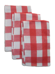 Athom Trendz Living Cotton Bath Towel 600 Gsm | Lightweight, Soft & Absorbent, Quick-Drying, Skin-Friendly, Luxury Quality, Durable Towel - Pack Of 3 (Red)