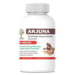 Sanmesh Ayurvedic Arjuna Capsule Pure & Natural Helps To Maintain A Healthy Body, Blood Pressure Support & Stress Relief Supplement | 60 Tablets 100gm 0.2lbs