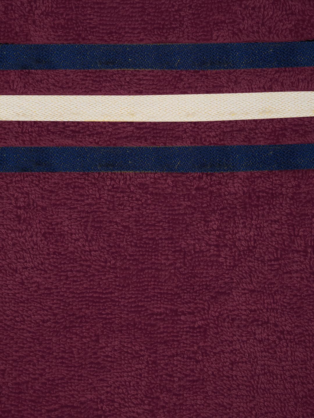 Cortina Cotton Ultra Soft 2 Bath & 2 Hand Towel 1400 Gsm (Maroon) - 4 Pcs