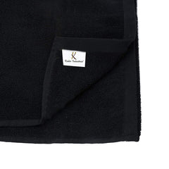Kuber Industries Cotton Bath Towel 1350 Gsm (Black)- Pack Of 3