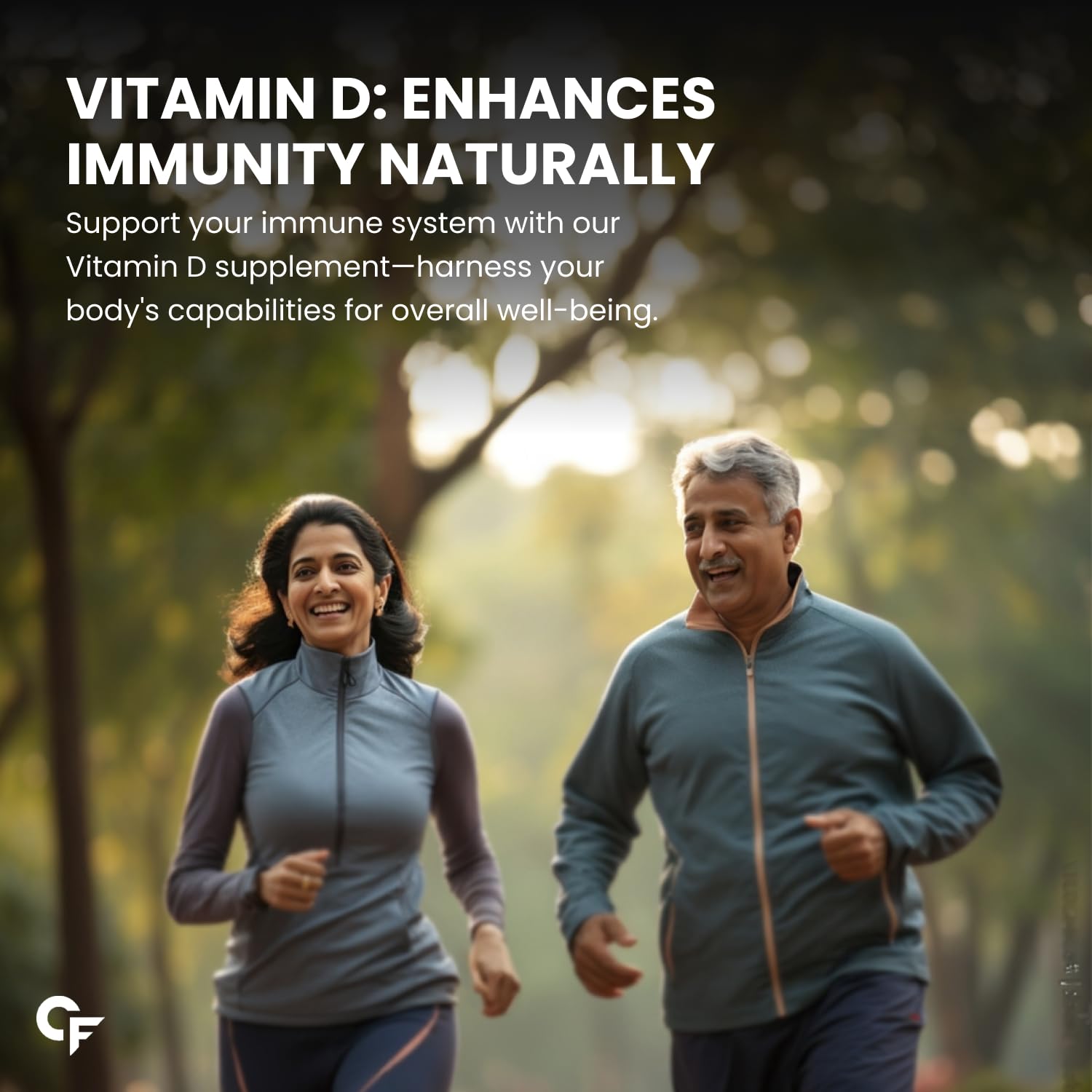 Carbamide Forte Vitamin D3 60000 IU - Chewable Cholecalciferol | High Potency Vitamin D, D3 Vitamin Supplement For Women & Men | Orange Flavour - 40 Tablets 100gm 0.2lbs
