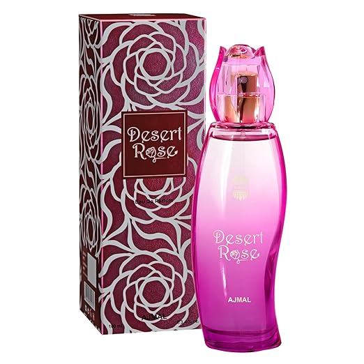 Ajmal Desert Rose Eau De Parfum For Women 100ml 3.4 Fl.oz. | Long Lasting & Perfect For Gifting